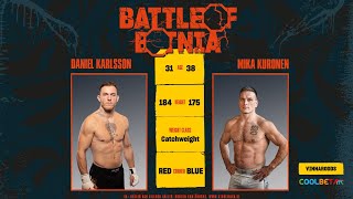 Battle of Botnia 9 Daniel Karlsson vs Mika Kuronen [upl. by Oremo209]