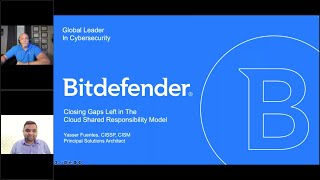 Webinar Bitdefender GravityZone CSPMClosing the gaps left in the cloud shared responsibility model [upl. by Ayn]