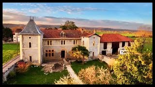 Stunning 16th Century Chateau Midi Pyrenees France [upl. by Enitsenrae]