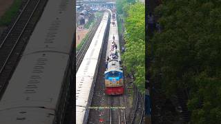 Overcrowded Bangladesh Train [upl. by Kcyrred]