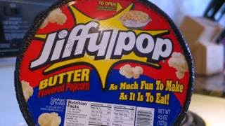 Jiffy Pop Popcorn Instructions [upl. by Schwenk]