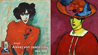 Artist Alexej von Jawlensky 1864  1941 Russian Expressionist Painter  WAA [upl. by Curnin676]