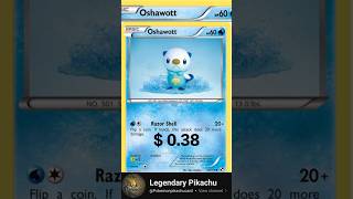 TOP RARE CARD OSHAWOTT POKEMON pokemon tcgshorts pokémon vmax oshawott vstaruniverse tcg [upl. by Sirred179]