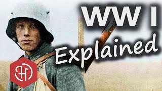 The First World War Explained 1914 – 1918 – The Great War Simplified [upl. by Awuhsoj]