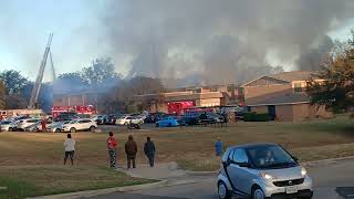 Copperas Cove apartment fire II [upl. by Shuping68]