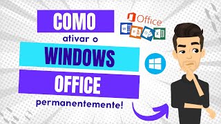 Ativação Permanente do Windows e Office Guia Completo [upl. by Lunt]