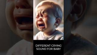 What are the different crying sounds a baby make before they can talkbabylanguage baby babyshort [upl. by Kern]