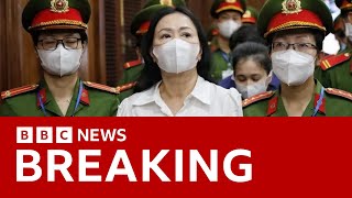 Vietnamese billionaire sentenced to death for 44bn fraud  BBC News [upl. by Svoboda455]