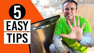 Easy Dishwasher Repair Tips YOU Can Do [upl. by Ecar]