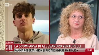 Scomparsa Alessandro Venturelli la madre quotContinuerò a cercarloquot  Storie italiane 31052024 [upl. by Adim]