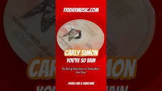 CARLY SIMON You’re So Vain New Coral Vinyl fridaymusic carlysimon music rock lp newrelease [upl. by Freud106]