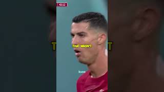 Ronaldos almost had a heart attack 🤣 [upl. by Yttik149]