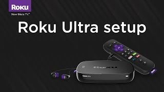 How to set up the Roku Ultra Model 4640 [upl. by Aleyak870]