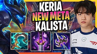 LEARN HOW TO PLAY KALISTA SUPPORT LIKE A PRO  T1 Keria Plays Kalista Support vs Jhin Season 2023 [upl. by Larsen]