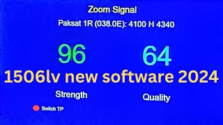 1506lv new software zoom satfinder zoom signal software zoom signal software [upl. by Lud]