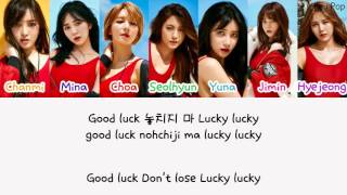 AOA 에이오에이  Good Luck Color Coded HanRomEng Lyrics [upl. by Maher]