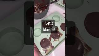 Marbling Cake Pucks [upl. by Ayotna870]