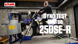 Dyno test Sherco 250SER with VHM cylinder head [upl. by Endo221]