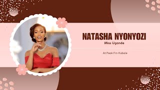 Miss Uganda Natasha Nyonyozi at Peak fm Kabale [upl. by Aisul]