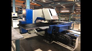 For Sale  TRUMPF TC 2000 R CNC punching machine 1998 id10519 [upl. by Ithnan276]