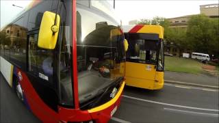 Extremely Close Bus Pass SB26FU Adelaide Metro [upl. by Socher153]