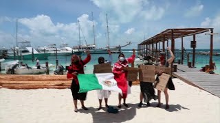 Zapatistas start symbolic voyage to invade Spain [upl. by Whale362]