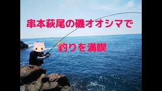 【磯釣り，和歌山】串本萩尾 大島 [upl. by Ahseenyt177]