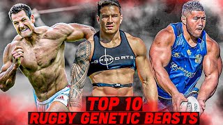 Top 10 GENETIC FREAKS Of Rugby  The Ultimate BEAST MODE ATHLETES [upl. by Okihcim]