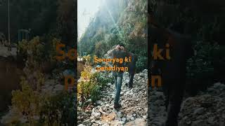 Sonpryag ki pahadiyan newsong youtube public sonpryag mountains shorts [upl. by Nojid]