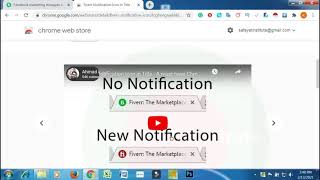 Fiverr Notification Icon in Title Chrome Extension for Fiverr Bangla tutorial SafayetTech [upl. by Dnalra]