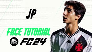 EA FC 24  JP FACE TUTORIAL  STATS VASCO DA GAMA [upl. by Manton]