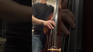 Dave Brubeck 「Unsquare Dance」doublebass slap ウッドベース スラップ Pirastro OLIV GDPirastro perpetual AE [upl. by Garnett]