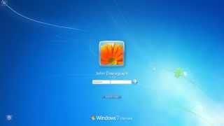 How to Lock Screen in Windows 7 [upl. by Anirres]