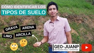 Clasificación preliminar de los suelos  Mecánica de Suelos Geotecnia [upl. by Gunther]