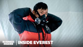 Everything A Sherpa Guide Carries To The Summit Of Everest  Inside Everest  Business Insider [upl. by Ydnal]