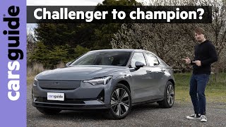 Now better than Tesla Model 3 2024 Polestar 2 review Updated electric car vastly improves EV game [upl. by Sueahccaz]