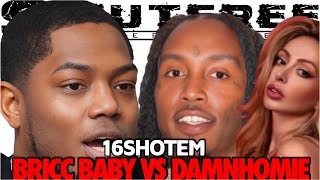 16Shotem Visualz Stops By SmutFree TV To Respond To Bricc Baby amp Damnhomie No Jumper Drama😳 [upl. by Hinson]