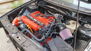 VW Golf mk2 18T sound engine [upl. by Chris]