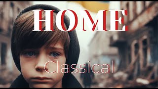 HOME Narrated Poem  Love for Ukraine  Classical Violin Flute Piano [upl. by Nichol]