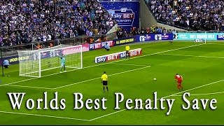 The Worlds Best Goalkeeper Penalty Save  Wait for it [upl. by Ilona]