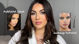 Adriana Lima inspired makeup tutorial [upl. by Fallon776]