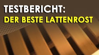 Lattenrost Test  Welcher ist der beste Lattenrost [upl. by Kowalski620]