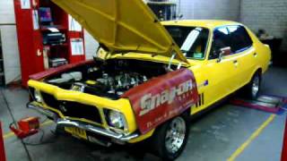 My LJ Torana 186 Triple Strombergs on Dyno [upl. by Aital]