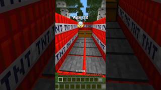 Minecraft Traps Escape At Every Age shorts minecraft [upl. by Buffy650]