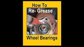 How to ReGrease Rear Wheel Bearings for Longer Bearing Life [upl. by Einahpehs]