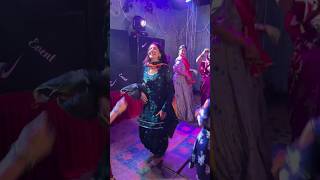 marwadi dance rajasthanishadi dj village wedding ytshorts college girl cute love [upl. by Eyssej882]