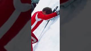 Massive Ski Jump in Tuckerman Ravine  Warren Miller Entertainment [upl. by Arodal]