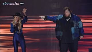 Jelly Roll and Lainey Wilson Duet plus Oliver Steele on American Idol Finale 2023 americanidol [upl. by Biddick]