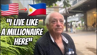 Why this 70 yo American expat with 8 gfs says he is NEVER leaving the Philippines🇺🇸🇵🇭 [upl. by Ahsiena]