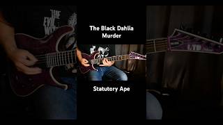 The Black Dahlia Murder  Statutory Ape Down Picked Intro theblackdahliamurder [upl. by Eeloj]